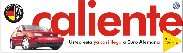 Agencia automotriz - Cartelera