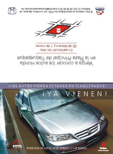 Agencia automotriz - Invitaci�n