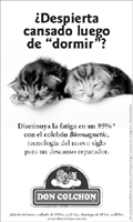 Colchonera - Prensa